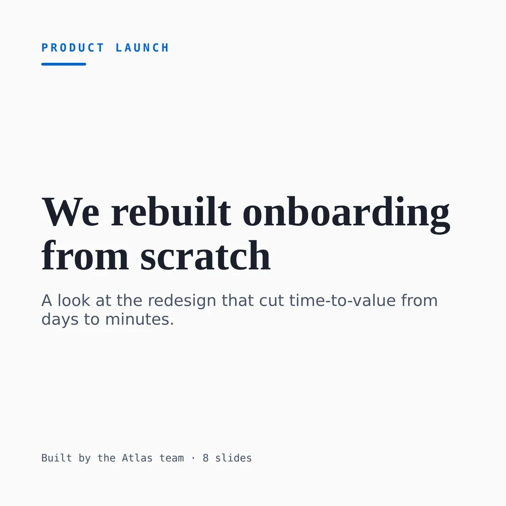 Presentation generated by DeckFlo from one prompt